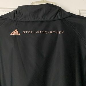 Adidas by Stella McCartney lightweight black loose fitting jacket